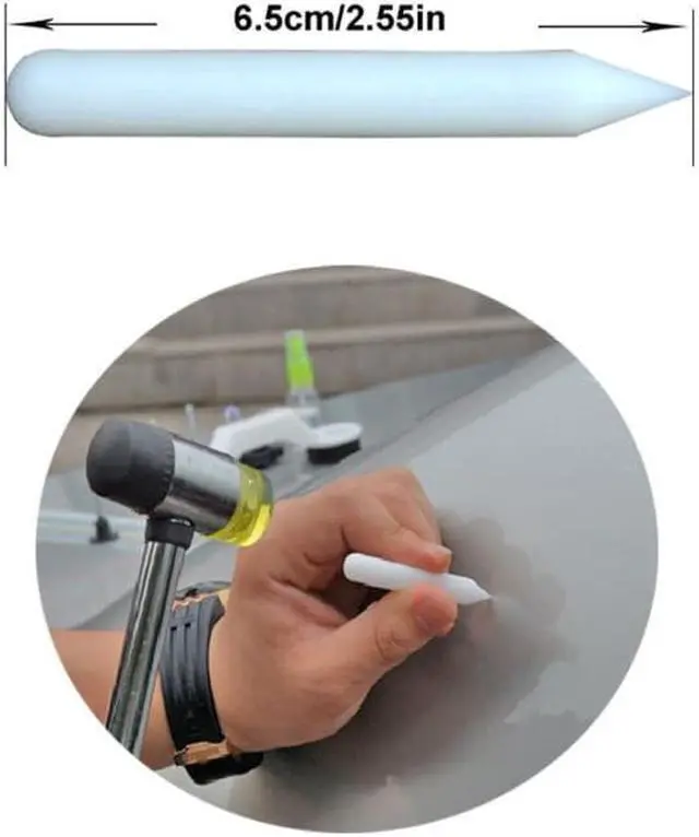 Alt view image 4 of 6 - Paiying Bridge Glue Puller Car Body Pops a Dent Paintless Dent Repair Tools Kits with 5pcs Glue Tabs