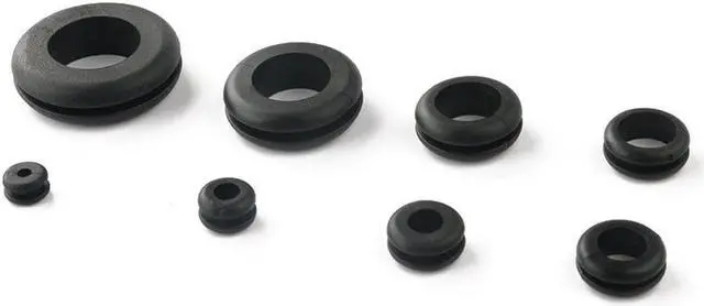 Alt view image 3 of 6 - 180x Rubber Grommet Car Hole Sleeve Plug Electrical Wire Protector Gasket Seal