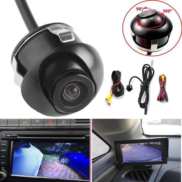 Main image of Acaigel CCD Night Look 360 Degree Car Left&Right Front Rear View Backup Camera Image
