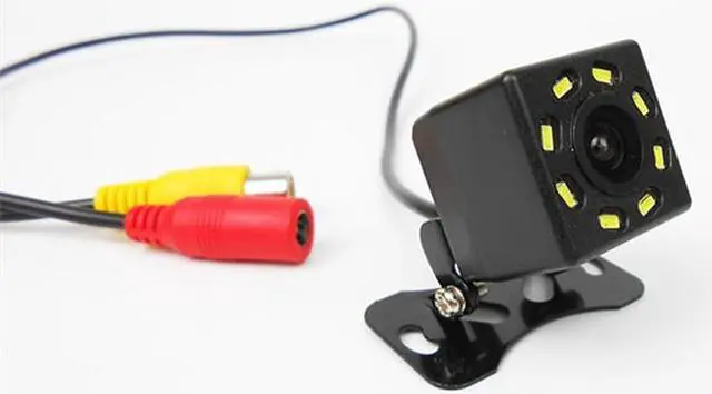 Alt view image 7 of 7 - Paiying 8 LED Car Backup Rear View Reverse Parking Camera 420TV Lines NTSC Night Vision