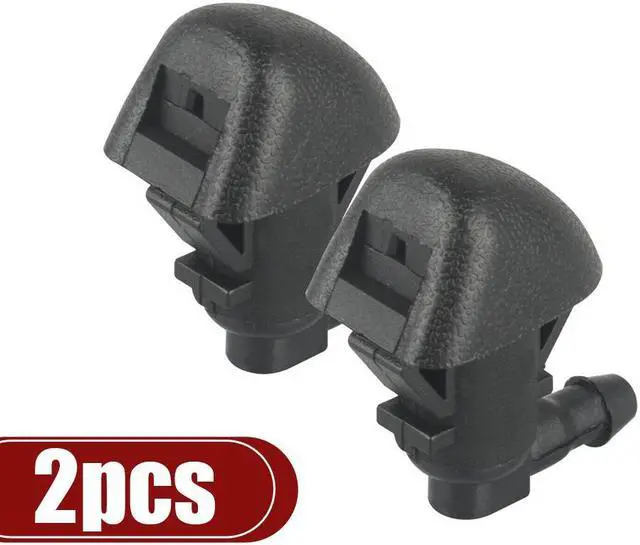 Alt view image 2 of 6 - 2Pcs Front Windshield Wiper Washer Jet Nozzle 76810-SZA-A01ZA For Honda Pilot 2009-2015