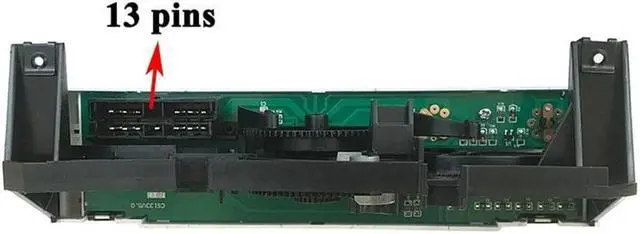 Alt view image 3 of 5 - Furulu 3 Gears 13 Pins A/C Air Conditioning Heater Control Panel Switch For Peugeot 405