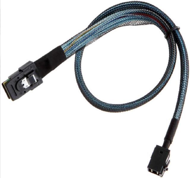 Alt view image 3 of 5 - Mini SAS HD Adapter Cable SFF-8643 to SFF-8087 36Pin Server Motherboard 1M