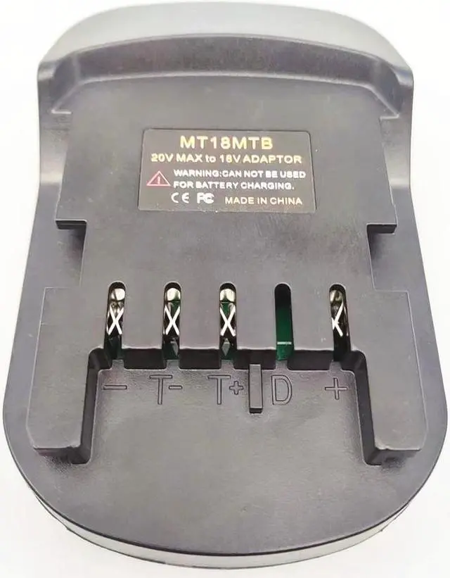 Alt view image 2 of 5 - Battery Converter Adapter for Makita 18V Li-Ion Batteries Convert To for Metabo 18V Power Tools