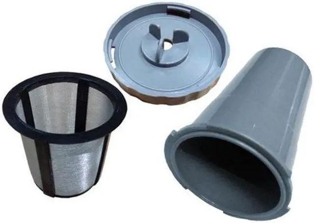 Alt view image 3 of 7 - Acaigel 1 Set K-Cup Coffee Filter Reusable Replacement Refillable Holder For Keurig