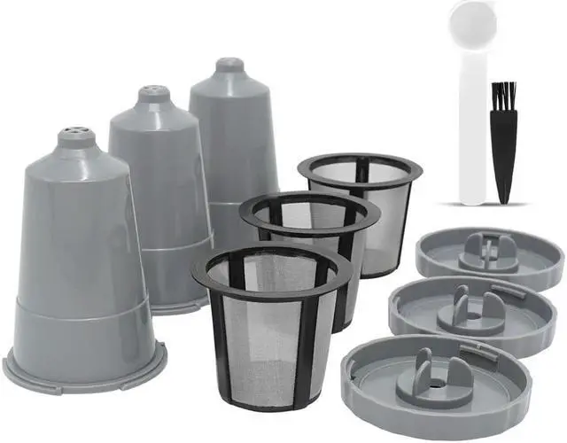 Main image of Acaigel 1 Set K-Cup Coffee Filter Reusable Replacement Refillable Holder For Keurig