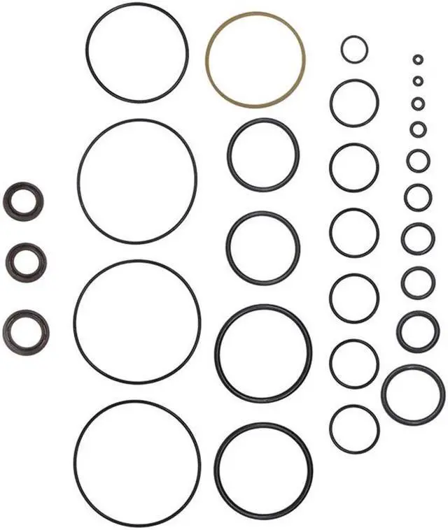 Alt view image 4 of 5 - Acaigel Trim Tilt Seal Rebuild Kit Fit For Mercury Triple Ramgen 2 1990-2001 135-250 HP