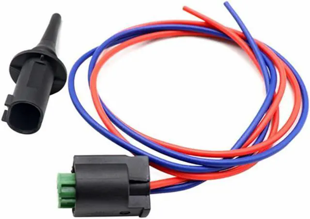 Alt view image 2 of 5 - Outer Ambient Air Temperature Sensor and Plug For Mercedes Benz C E CLC CLS GLK