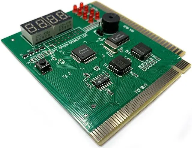 Alt view image 5 of 5 - Acaigel 4-Digit PC Analyzer Diagnostic Post Card Motherboard Fault Tester for ISA PCI