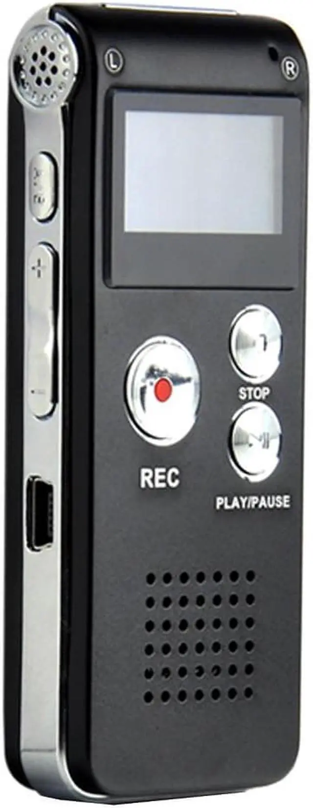 Alt view image 9 of 12 - Multi-functional Rechargeable 8GB Digital Audio Voice Recorder Dictaphone MP3 Player