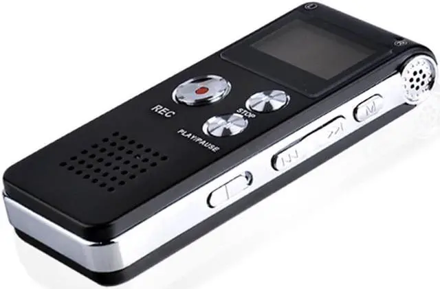 Alt view image 10 of 12 - Multi-functional Rechargeable 8GB Digital Audio Voice Recorder Dictaphone MP3 Player
