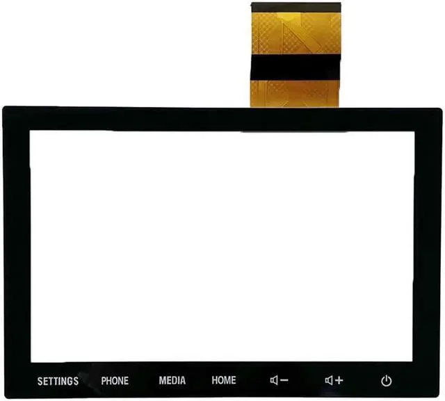 Alt view image 5 of 5 - Yassdwbn Car 8" Touch Screen NAV Radio For Mitsubishi Outlander 2019-22 8740A098 8740A103
