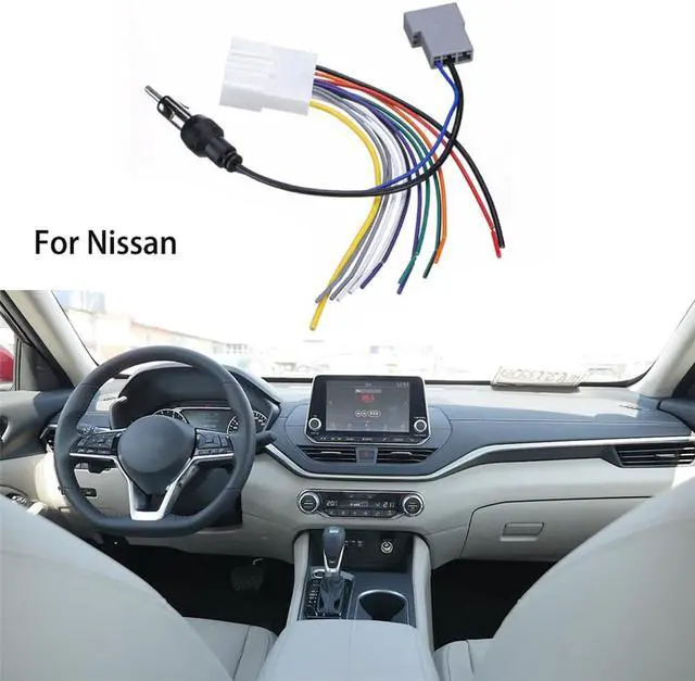 Alt view image 5 of 5 - Acaigel 20 Pin Car Radio Audio Wiring Harness Adapter For Nissan Subaru Infiniti G37