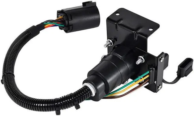 Alt view image 5 of 7 - Acaigel 7 Pin Trailer Wiring Harness 4 Way Flat Plug Kit For Chevy Silverado 1500 2500