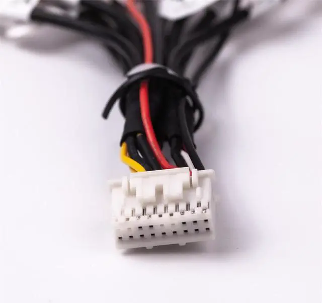 Alt view image 5 of 5 - Yassdwbn 18Pin Car Pre-Amp Video Input Output Camera Cable For XDCPA10BT Multimedia