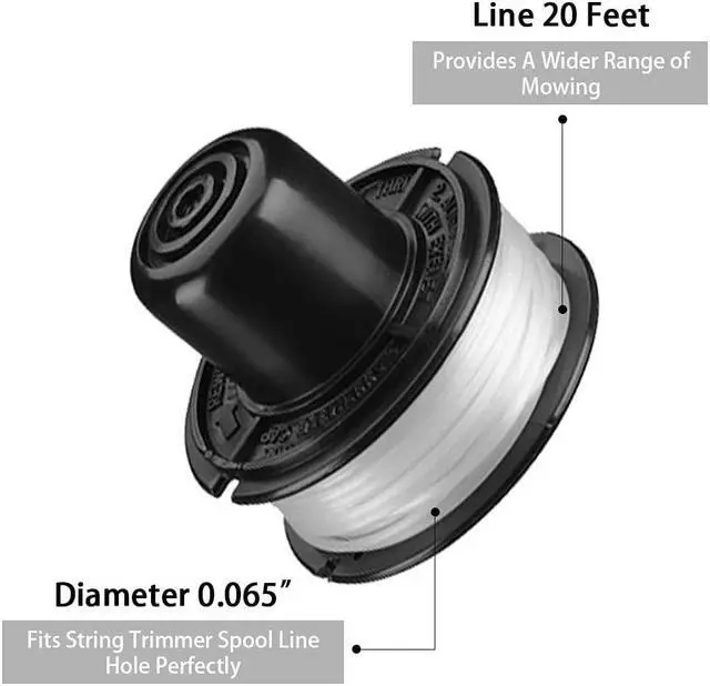 Alt view image 2 of 5 - Acaigel 6Pcs RS-136 Spool Line Trimmer Cable 0.065" For ST4000 ST4050 ST4500 ST5000 New