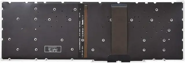 Alt view image 3 of 5 - Red Backlight Keyboard for Acer Nitro 5 AN515-43 AN515-54 AN517-51 AN517-52 US Keyboard