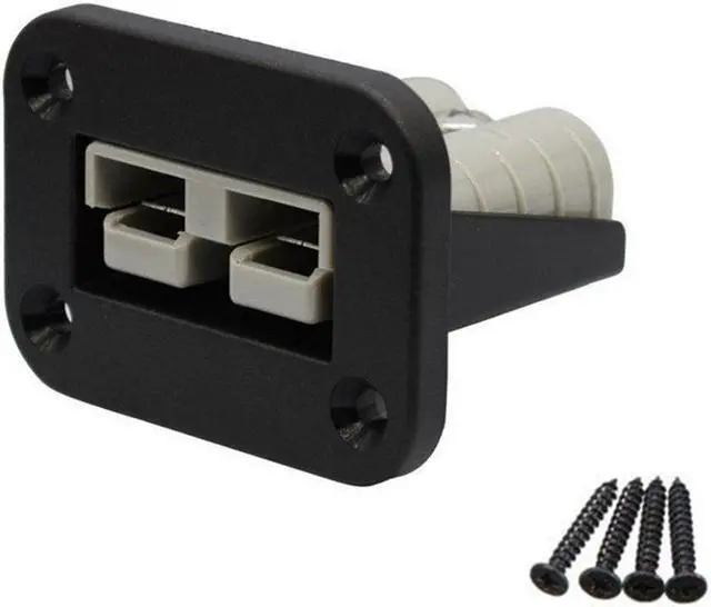 Alt view image 2 of 5 - Yassdwbn 1 x 120V 50A Flush Mount Connector Kit For Caravan Boat Truck For Anderson Plug