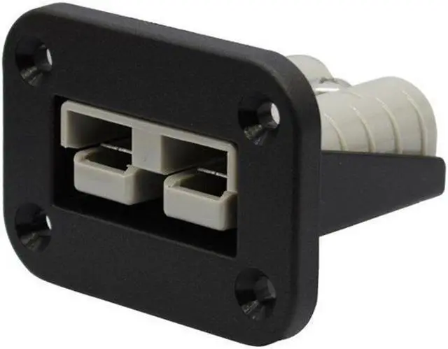 Alt view image 4 of 5 - Yassdwbn 1 x 120V 50A Flush Mount Connector Kit For Caravan Boat Truck For Anderson Plug