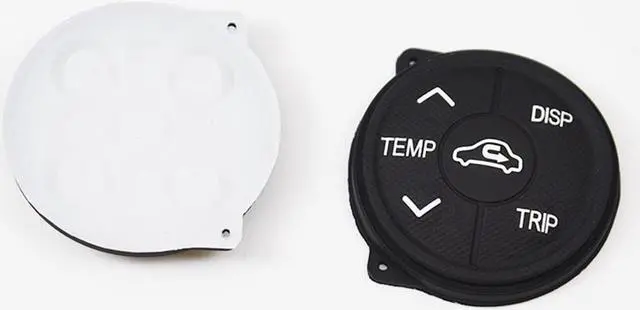 Main image of Furulu 1 Pair Steering Wheel Control Button Cushions For Toyota Prius/Prius C 2011-2014