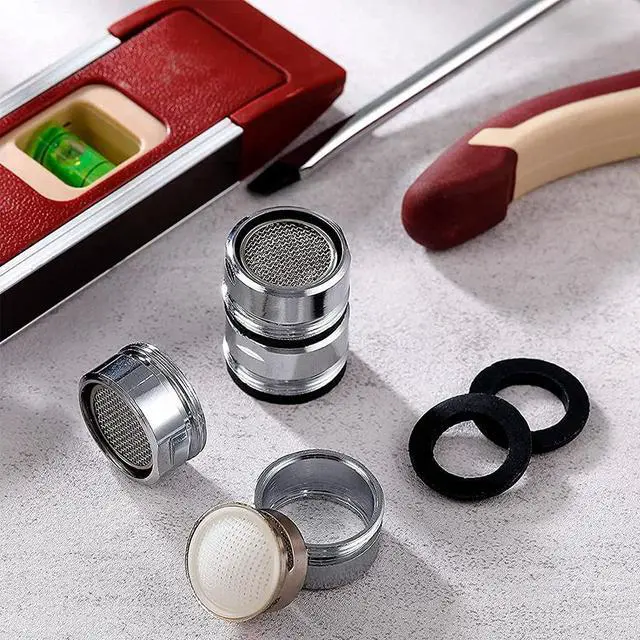 Alt view image 7 of 7 - Acaigel 4 Pcs Faucet Aerator Kitchen Sink Faucet Head Bathroom Faucet Aerat