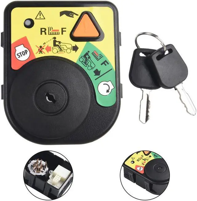 Alt view image 2 of 5 - Acaigel Ignition Switch With 2 Keys Set For 925-06119B 925-04227B 725-06119 725-04227