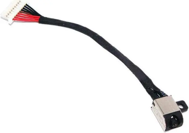 Alt view image 2 of 6 - Power Jack Charging Port Cable for Dell Inspiron 15 7590 7591 P84F001 2-in-1 DC