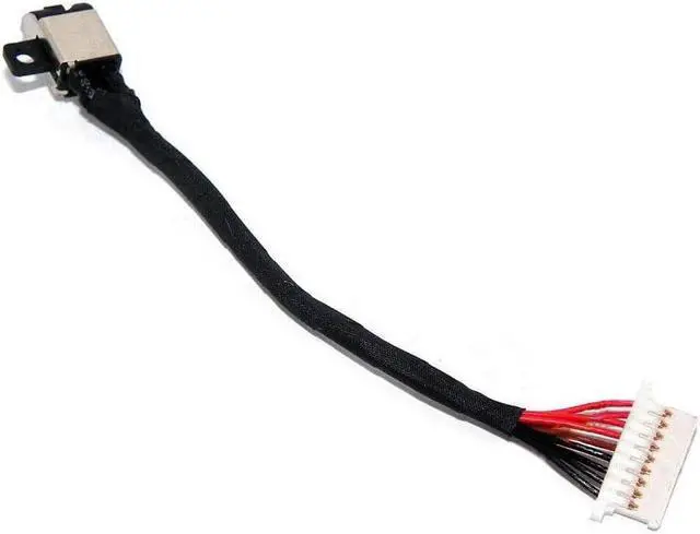 Alt view image 3 of 6 - Power Jack Charging Port Cable for Dell Inspiron 15 7590 7591 P84F001 2-in-1 DC