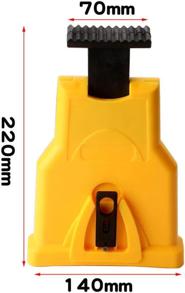 Main image of Yassdwbn Chainsaw Teeth Sharpener + Grindstones for 14" 16" 18" 20" Inch Two Holes Chain