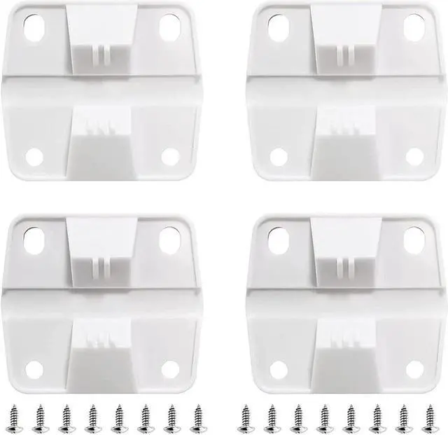 Main image of Acaigel 4Sets Plastic Cooler Hinges & Screws Set Compatible With Coleman Coolers 5.7X5Cm