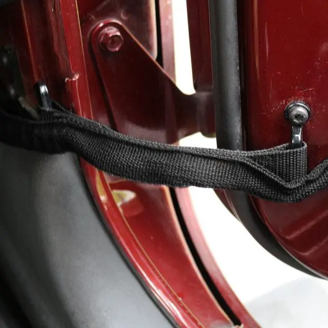 Alt view image 3 of 5 - Paiying 2x Door Limiting Straps Left & Right for Jeep Wrangler JK JL JT 2007-2021 Black