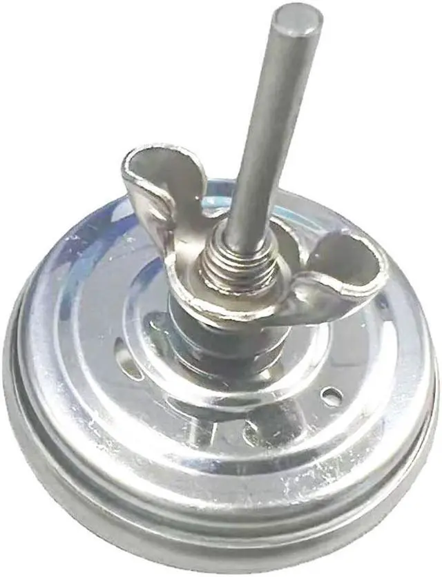 Alt view image 6 of 6 - 2PCS Temperature Gauge Thermometer for Barbecue BBQ Grill Smoker Pit Thermostat