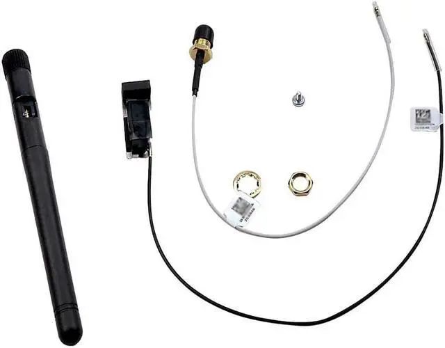 Alt view image 2 of 6 - WiFi Card Antenna Cable Kit Replacement for DELL Optiplex 3080 5080 5090 7080 7090 MFF
