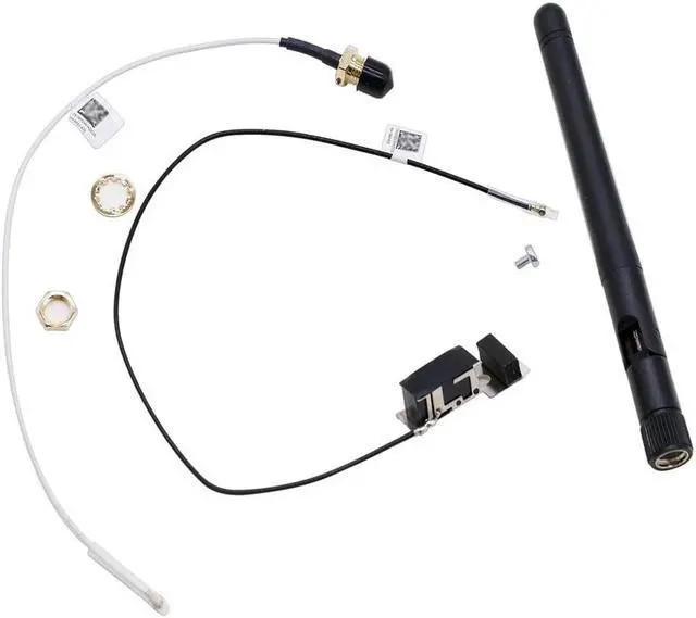 Alt view image 3 of 6 - WiFi Card Antenna Cable Kit Replacement for DELL Optiplex 3080 5080 5090 7080 7090 MFF