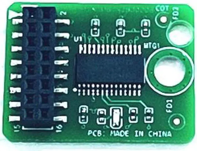 Alt view image 4 of 5 - 8 Pin 2.0 TPM Module Tm-TPM2-I-3353 For TYAN