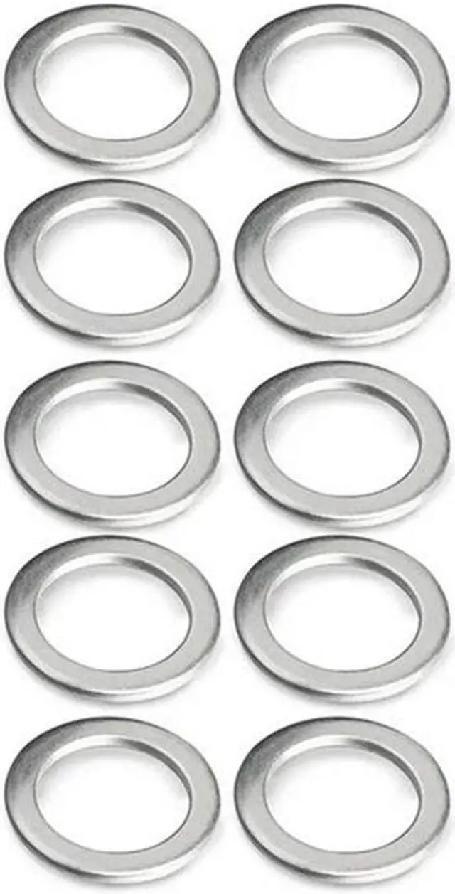 Alt view image 5 of 5 - Yassdwbn 10x New Car Oil Drain Plug Crush Washer Repair 20mm For Honda Acura 94109-20000