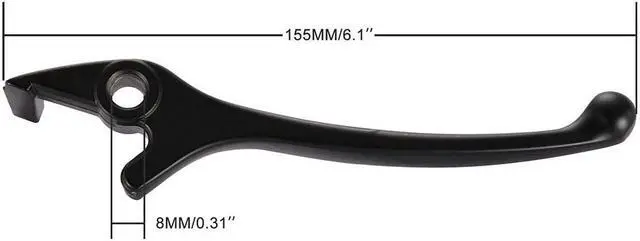 Alt view image 3 of 4 - Paiying Right Hydraulic Disc Brake Lever For Roketa Taotao Dirt Pit Bike 50 70 110 125cc