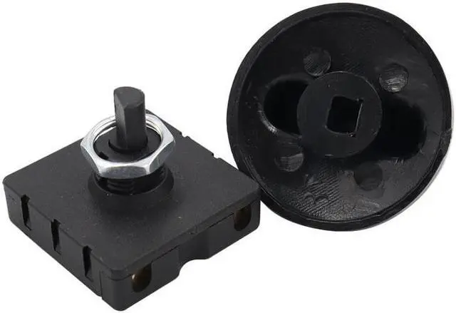 Alt view image 7 of 7 - Fan Heater Speed Selector Rotary Switch 4-Position 3-Speed 10A 250V.AC.