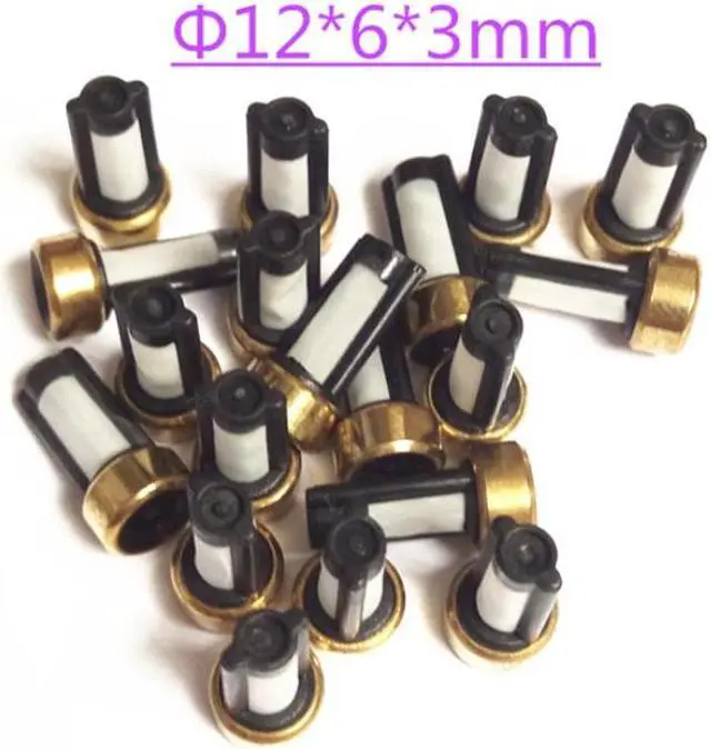 Alt view image 3 of 7 - Paiying 100 Pcs Full Range of Fuel Injector Filter, Micro Basket Filter