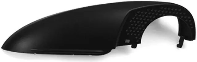 Alt view image 4 of 5 - Yassdwbn Black Right Rear Mirror Base Plate Cover Replacement For Mazda 3 Axela 14-16 USA