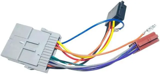 Alt view image 3 of 5 - Acaigel CD Audio ISO Wiring Harness Adapter for Buick Chevrolet GMS Hummer H3