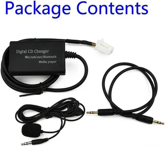 Main image of Acaigel Bluetooth-Kit Handsfree Stereo AUX Adapter Interface For-Toyota Replace Parts