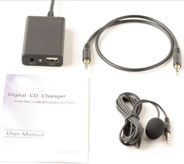 Alt view image 2 of 7 - Acaigel Bluetooth-Kit Handsfree Stereo AUX Adapter Interface For-Toyota Replace Parts