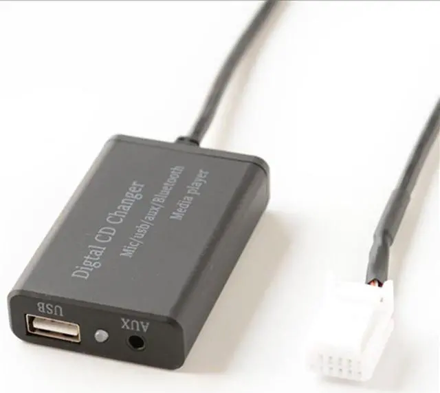 Alt view image 3 of 7 - Acaigel Bluetooth-Kit Handsfree Stereo AUX Adapter Interface For-Toyota Replace Parts