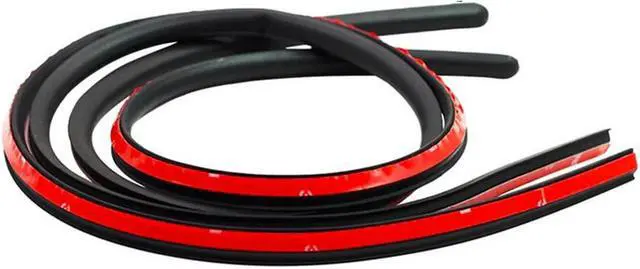 Alt view image 5 of 5 - Yassdwbn 2pcs 120cm EPDM Rubber Car Rear Trunk Seal Strip Door Weatherstrip Sealant Strip