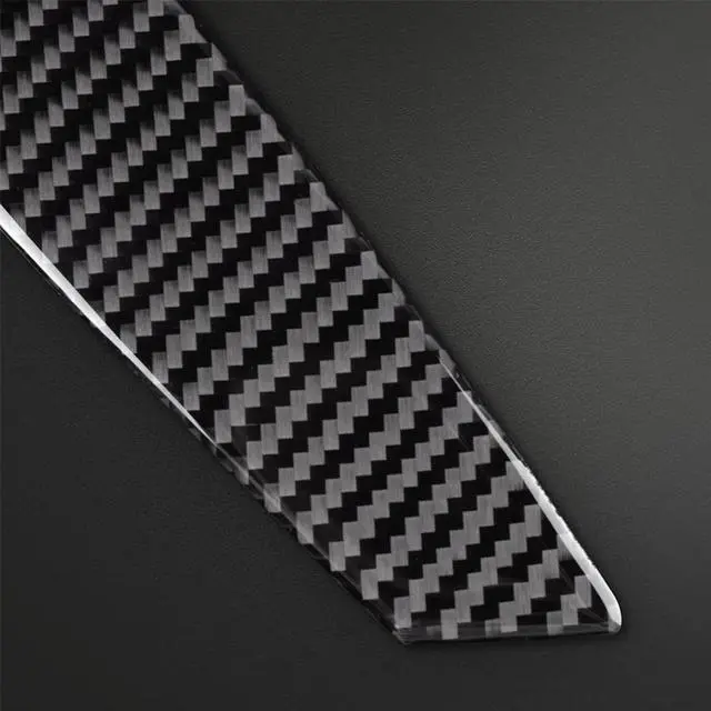 Alt view image 2 of 6 - Acaigel 2x Carbon Fiber Interior Door Handle Cover Sticker For Bmw Z4 E85 2003-2008