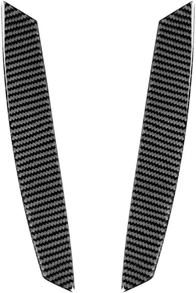 Alt view image 4 of 6 - Acaigel 2x Carbon Fiber Interior Door Handle Cover Sticker For Bmw Z4 E85 2003-2008