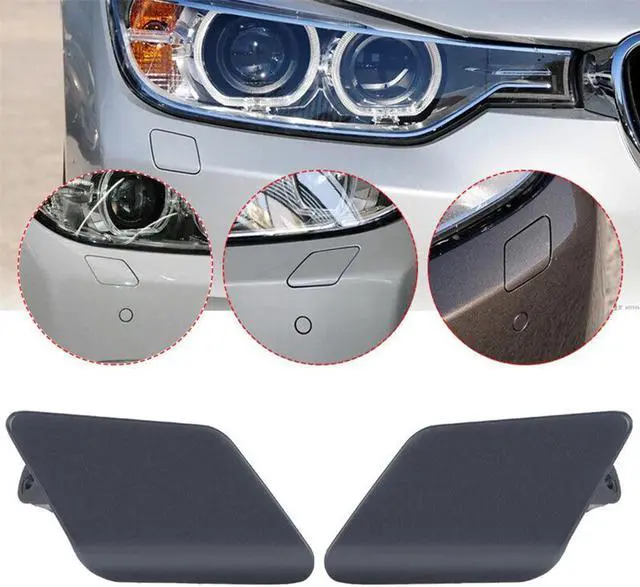 Alt view image 6 of 6 - Acaigel Primer Headlight Washer Nozzle Cover Cap For Bmw 3 Series 320I 328I 335I 12-15
