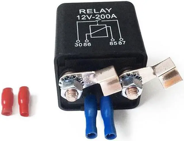 Alt view image 4 of 6 - Acaigel 12V 200A Heavy Duty Split Charge Relay w/ 2 Terminals for Car Truck Marine Boat