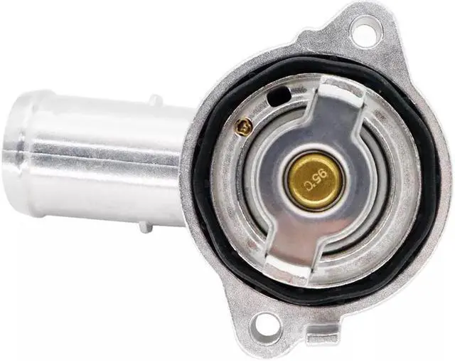 Alt view image 5 of 6 - Thermostat Housing For Jeep Wrangler Jk Grand Cherokee Wk2 Dodge Durango Wd 3.6L